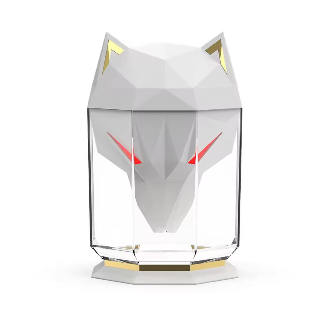 600ML Wolf Head Air Humidifier, Portable Cool Mist Sprayer With LED Light, Electric Desktop Diffuser For Office, Bedroom Wolf Head Humidifier 600ML Wolf Head Air Humidifier, Portable Cool Mist Sprayer With LED Light, Electric Desktop Diffuser For Office, Bedroom Wolf Head Humidifier